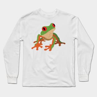 Red Eyed Tree Frog Long Sleeve T-Shirt